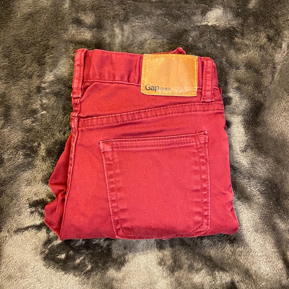 GapKids Maroon Slim Jeans